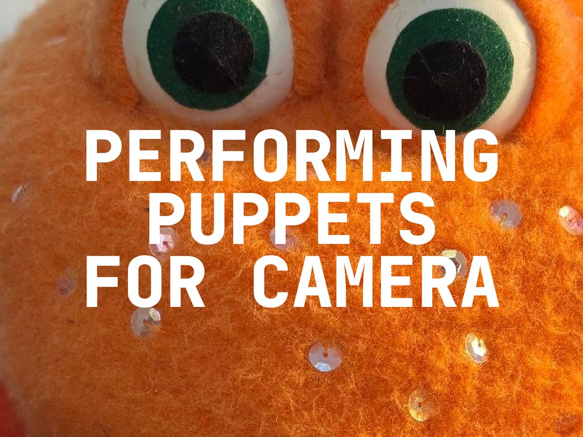 Performing Puppets to Camera with Muriel Ann Macleod