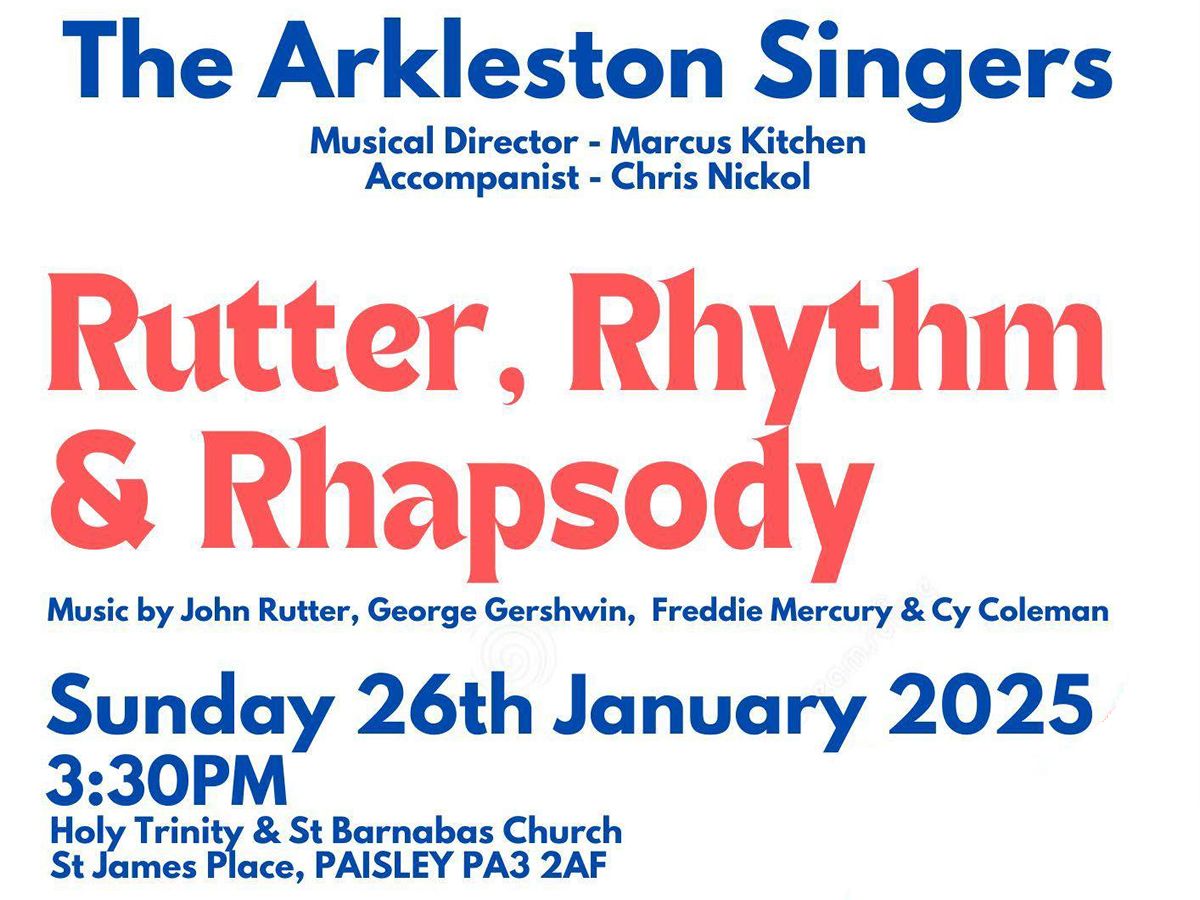 The Arkleston Singers January Concert