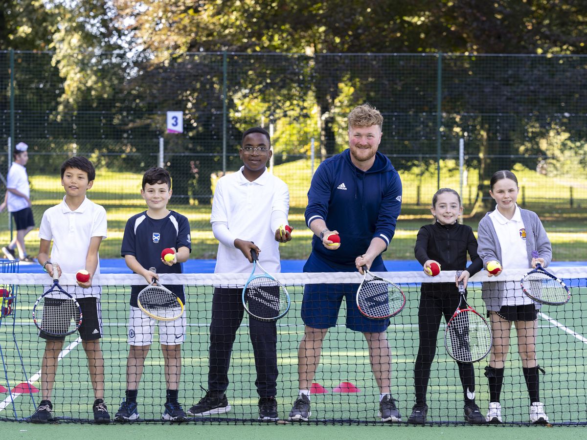 Renovated tennis courts are big hit with the public