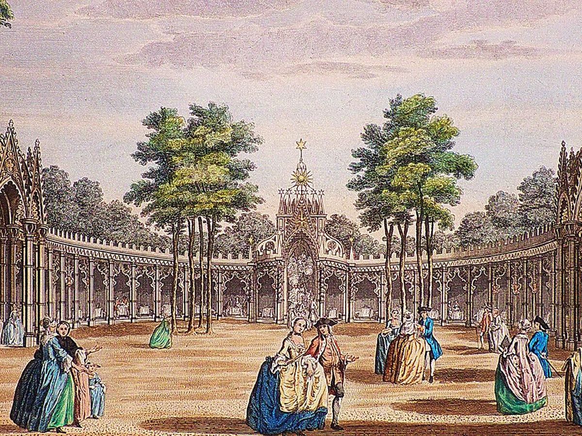 Glasgow Antiques and Fine Arts Society: And so to Vauxhall - a walk around the celebrated gardens by Peter Medhurst