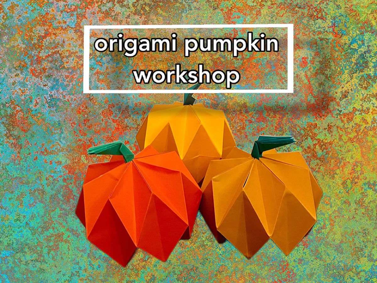 Harvest Origami: Create Your Own Pumpkin