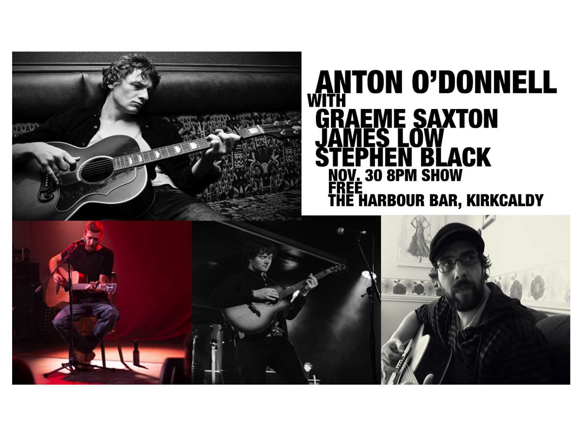 Songwriter Showcase Night with Anton O’Donnell and Guests