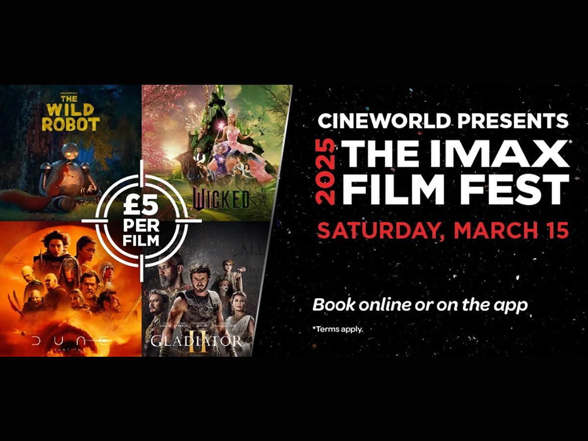 Cineworld brings back IMAX Film Fest