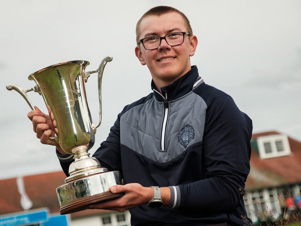 James Wood crowned Scottish Boys Amateur champion