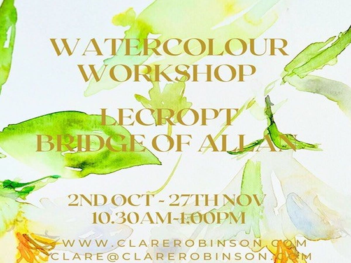 Watercolour Classes