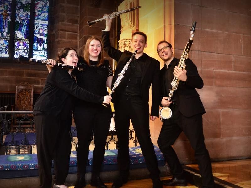 Silver Keys Clarinet Quartet At The Spire