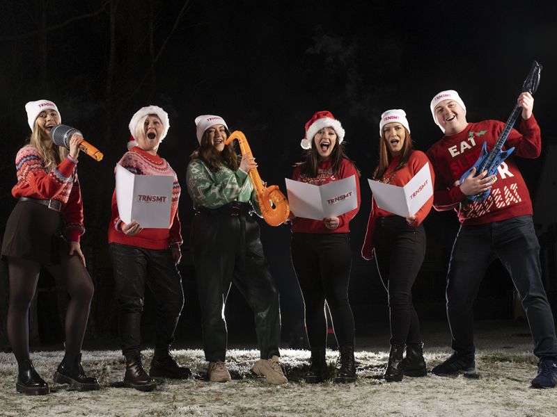 Jingle Bell Rocks: First ever TRNSMT Choir to spread Christmas cheer with surprise performances