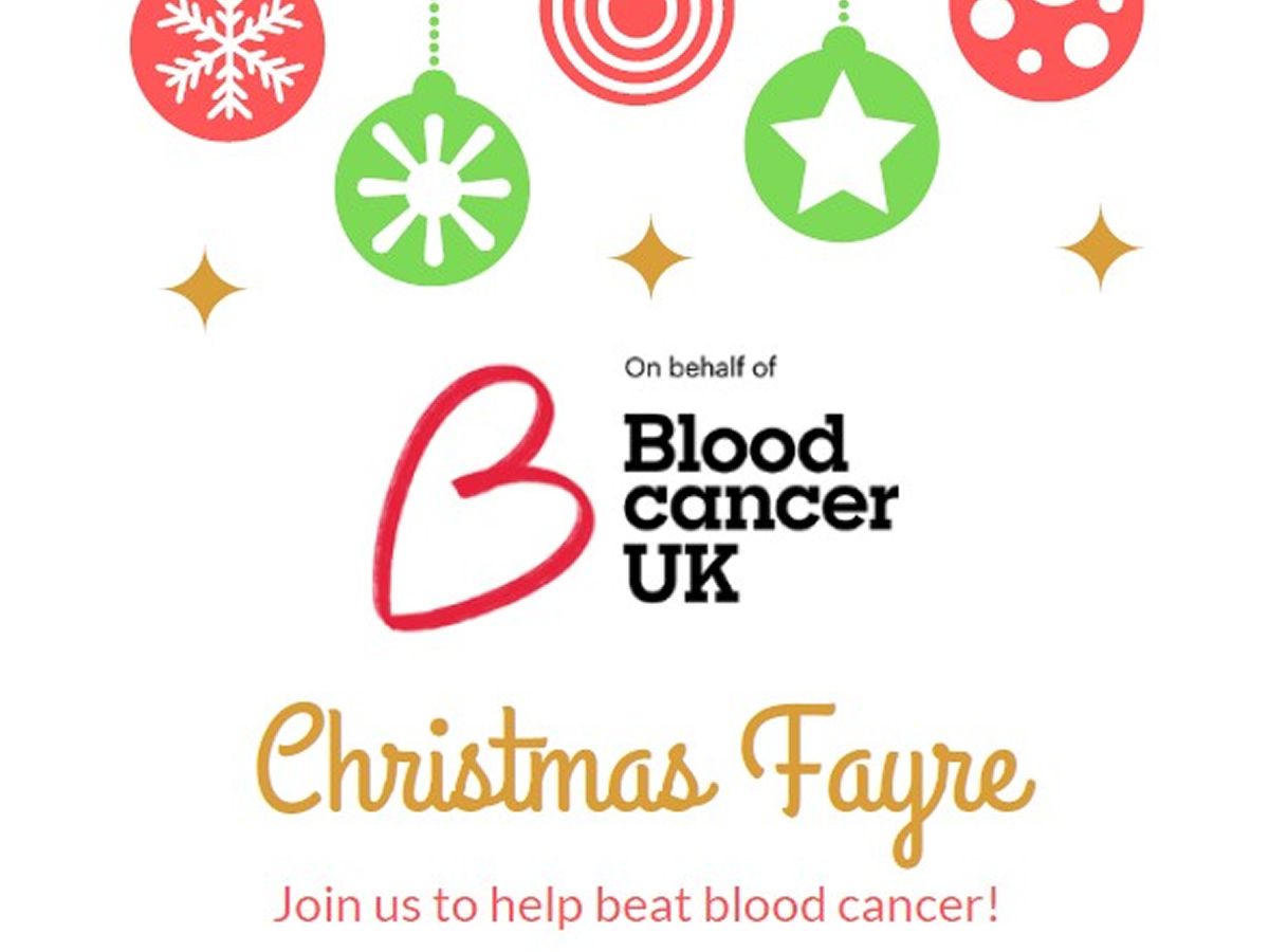 Blood Cancer UK Christmas Fayre