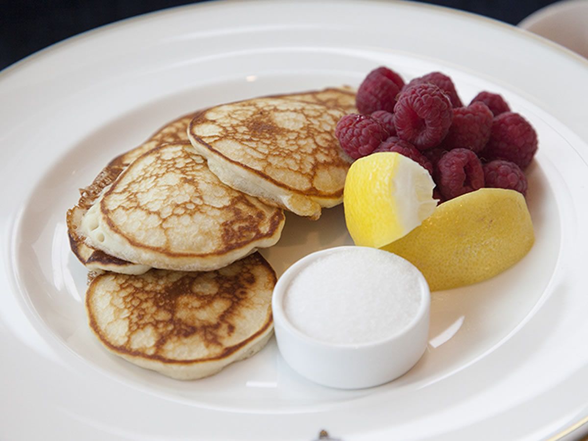 A Royal Pancake aboard The Royal Yacht Britannia