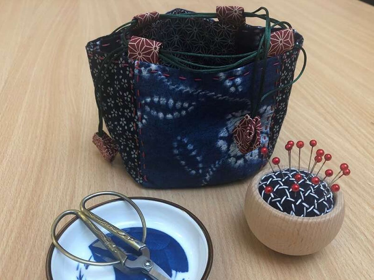 Japanese Sashiko Rice Bag Workshop