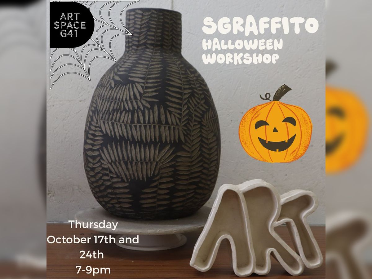 Sgraffito Halloween 2 Day Hand Building Workshop