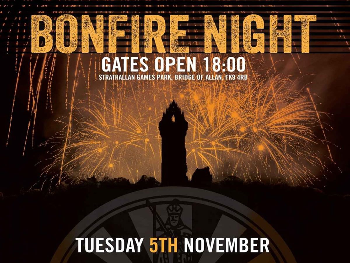 Bridge of Allan Fireworks and Bonfire Spectacular