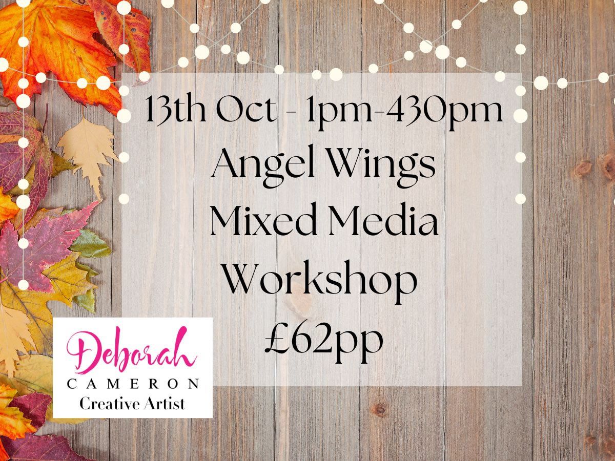 Angel Wings Mixed Media Workshop