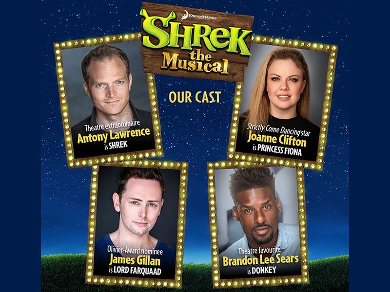 Shrek The Musical Casting Announced for the Edinburgh Playhouse 2024