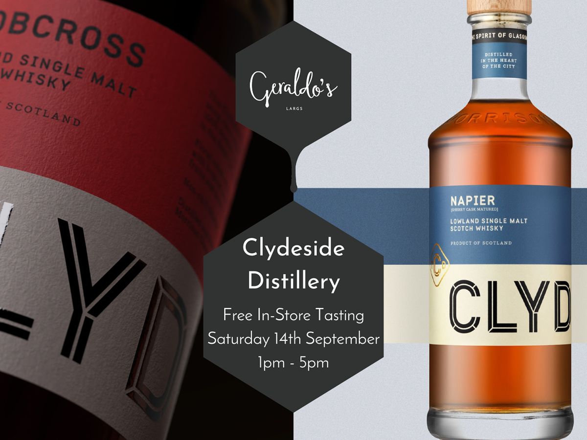 FREE Clydeside Whiskies In-Store Tasting