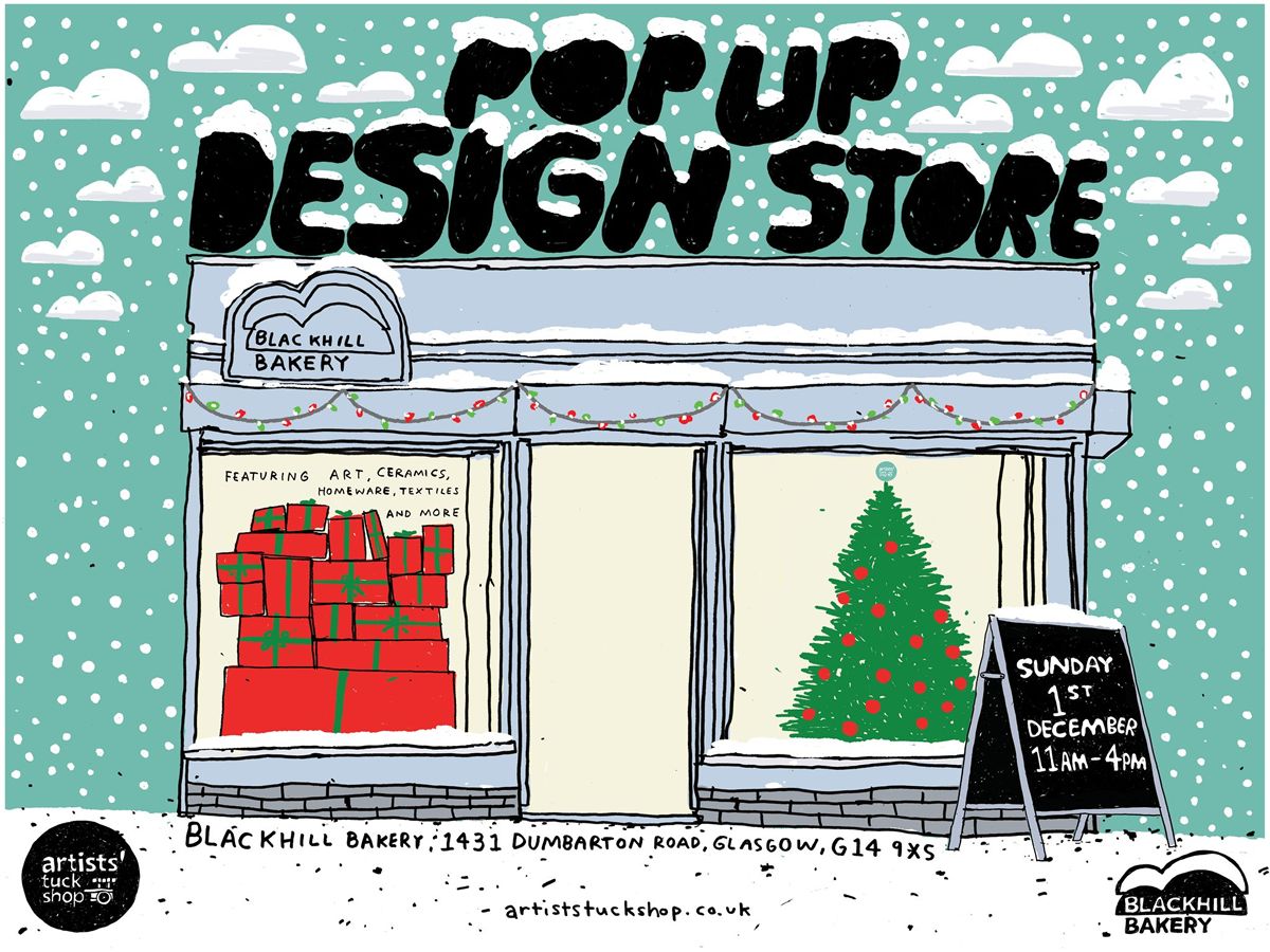 Festive Pop Up Design Store by Artists’ Tuck Shop