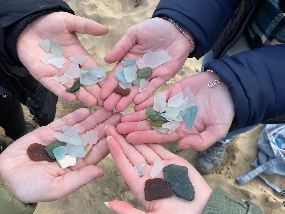 Sea Glass Jewellery Experience:  Collect and Create