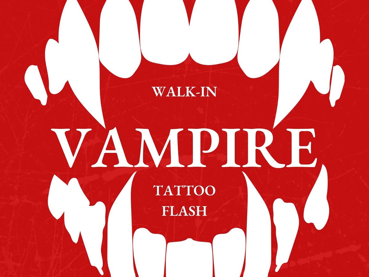 Vampire Tattoo Walk-In Day