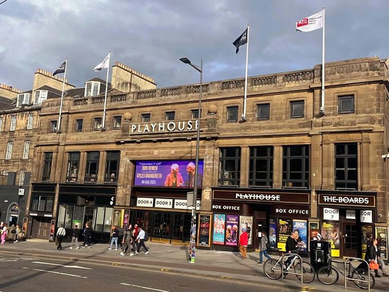 Edinburgh Playhouse Reopens Following Maintenance Project