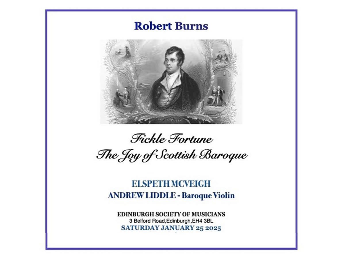 Robert Burns: Fickle Fortune - the Joy of Scottish baroque