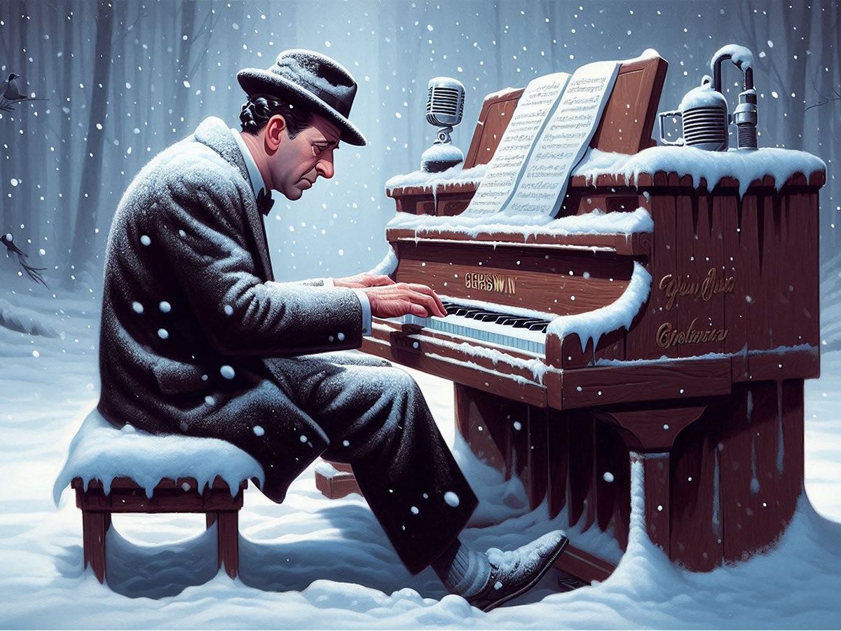 Gershwin’s Christmas Jazz Piano by Candlelight: Rhapsody in White