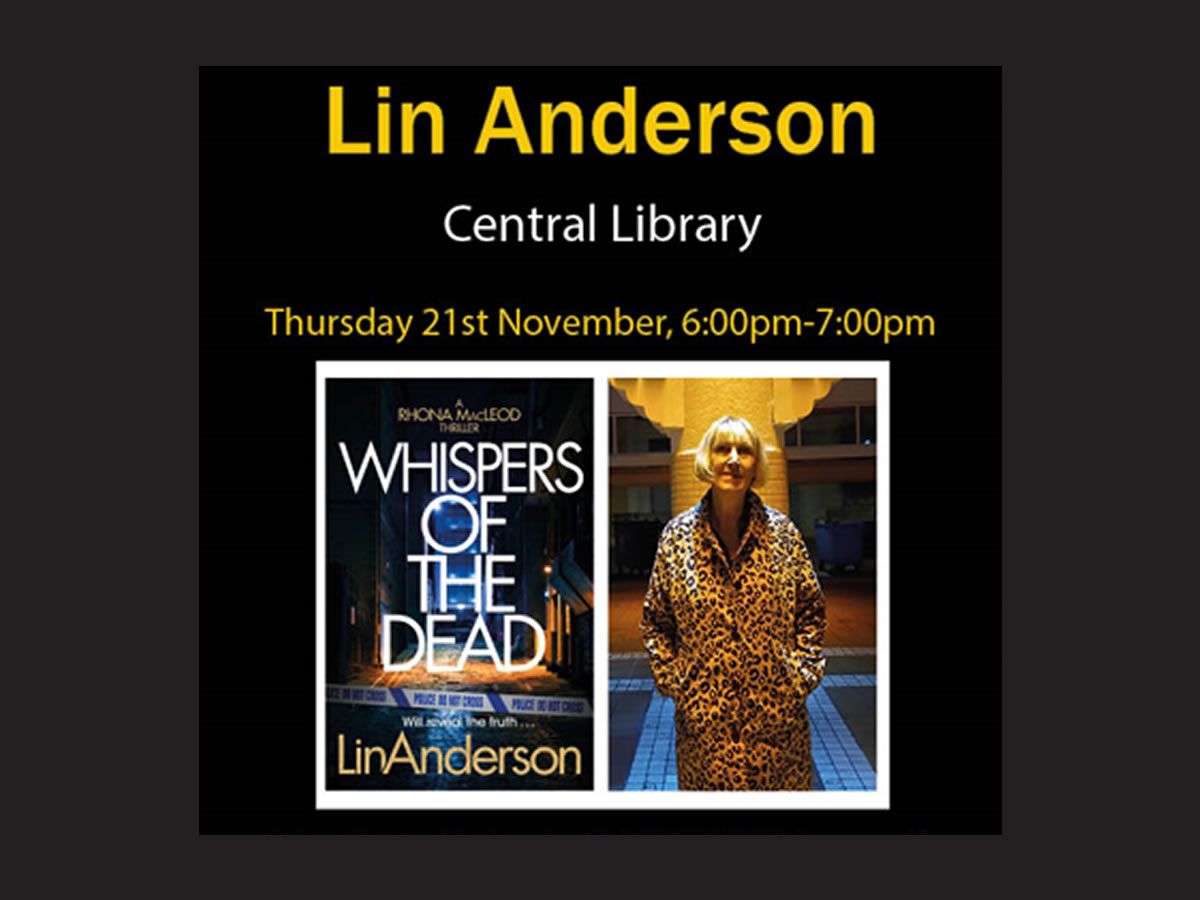 Author Talk Q&A: Lin Anderson: Whispers of the Dead