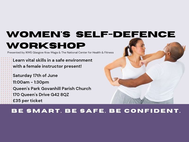 Women’s Self-defence Workshop At Queens Park Parish Church, Glasgow 