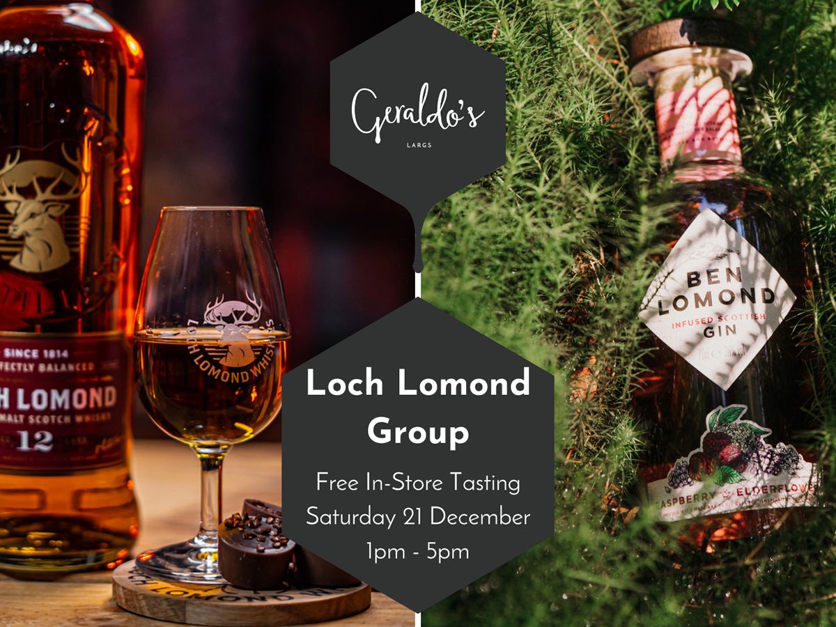 FREE Loch Lomond Whisky & Gin In-Store Tasting - CANCELLED