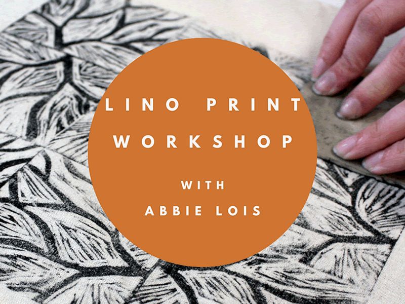 Lino print workshop: Creatures of Lore