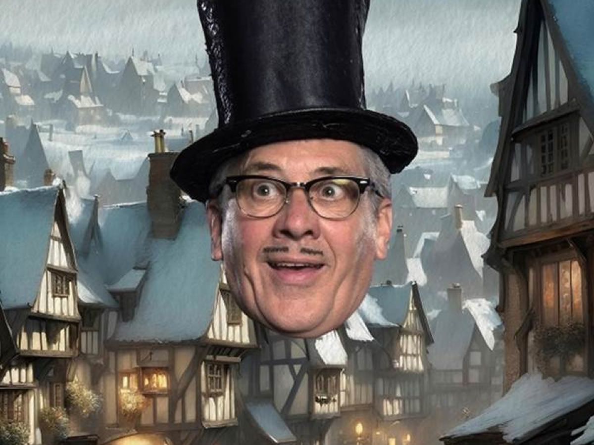 Count Arthur Strong Is Charles Dickens In ‘a Christmas Carol’