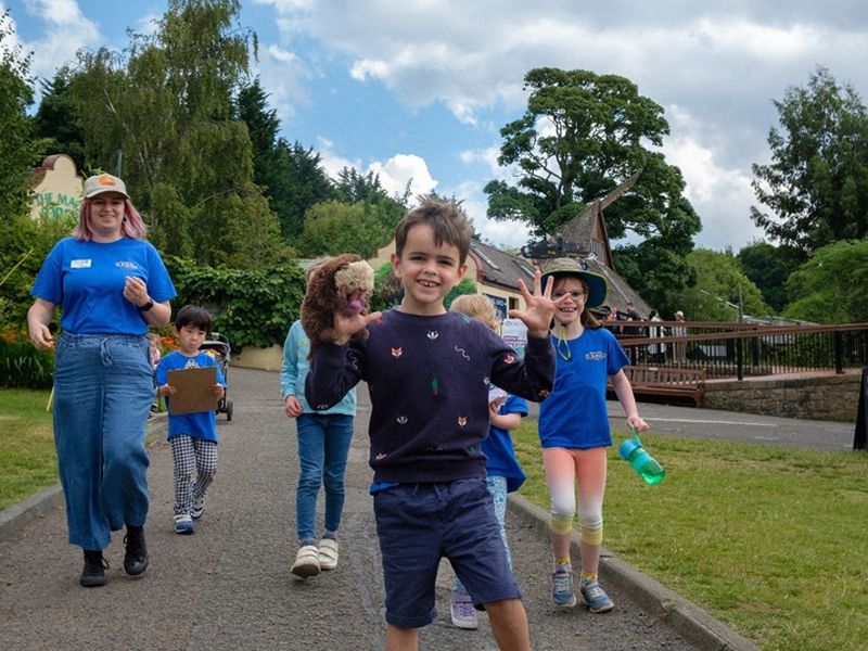 New school trip initiative connects children to nature at Edinburgh Zoo