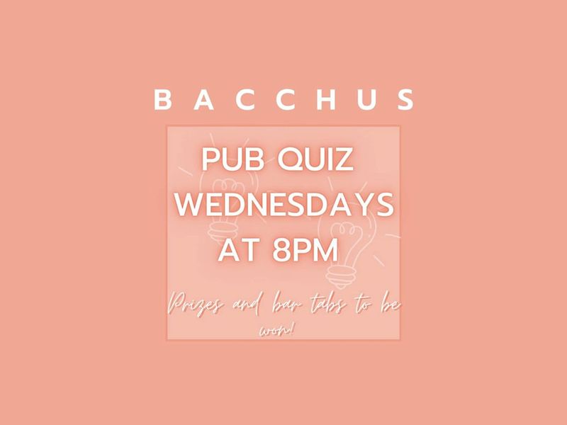 Bacchus Pub Quiz