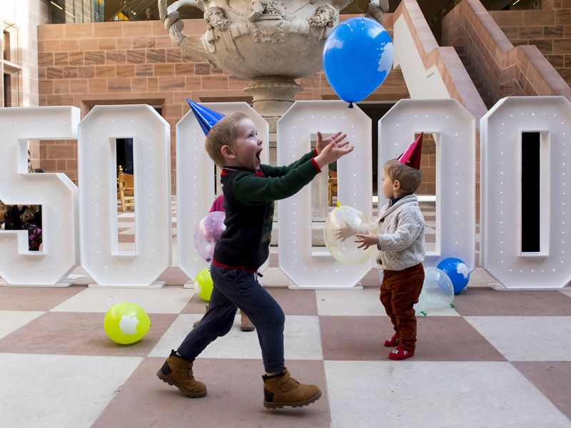 The Burrell Collection welcomes 500,000 visits