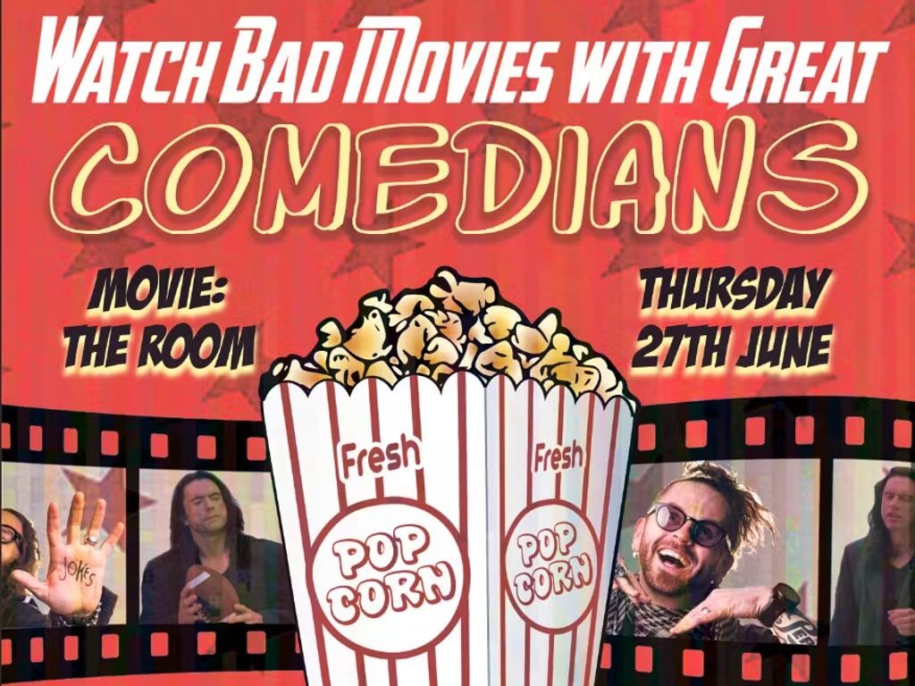 Watch Bad Movies with Great Comedians: The Room