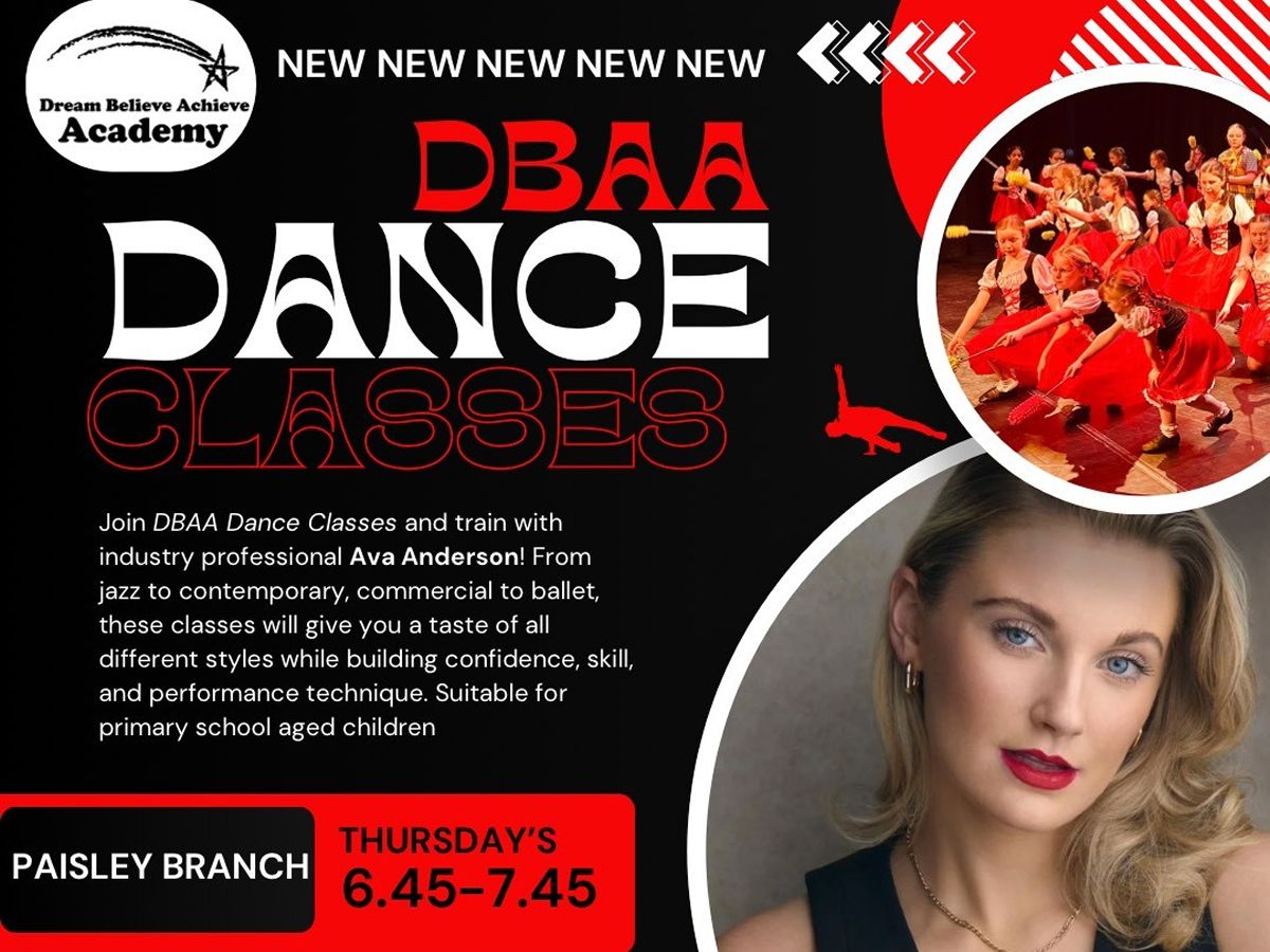 Dream Believe Achieve Academy New Dance Classes