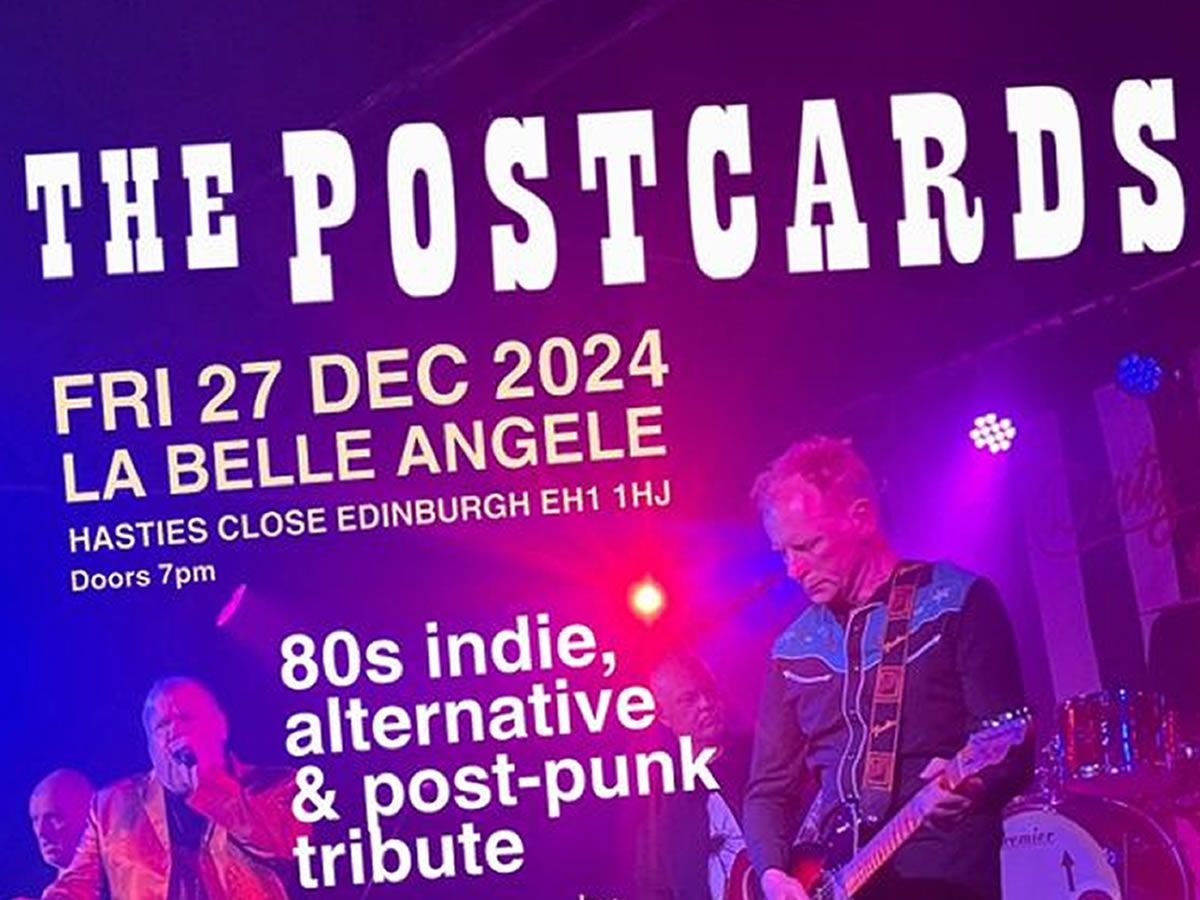 The Postcards - 80’s Indie and New Wave Tribute