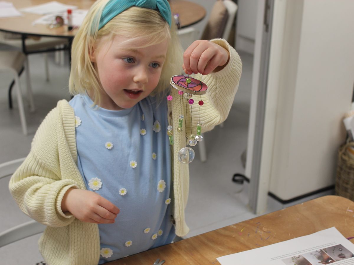 Spring Holiday Family Activity: Make a Willow Lightcatcher