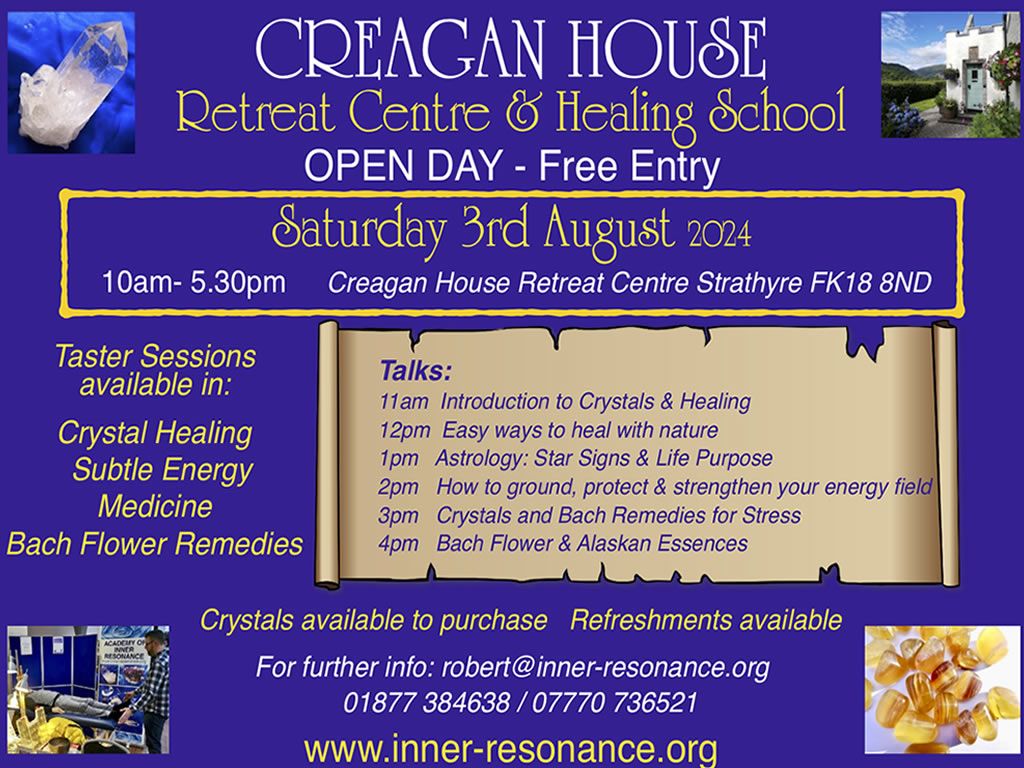 Open Day at Creagan House Retreat Centre