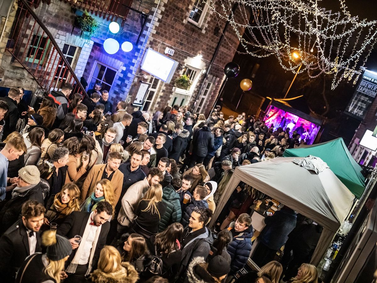 Ashton Lane Hogmanay Street Party