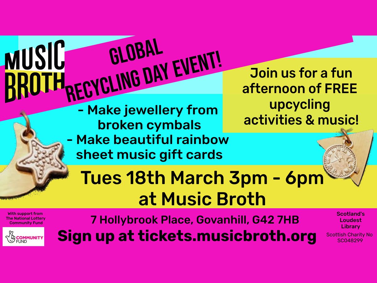 Global Recycling Day Upcycling Workshops