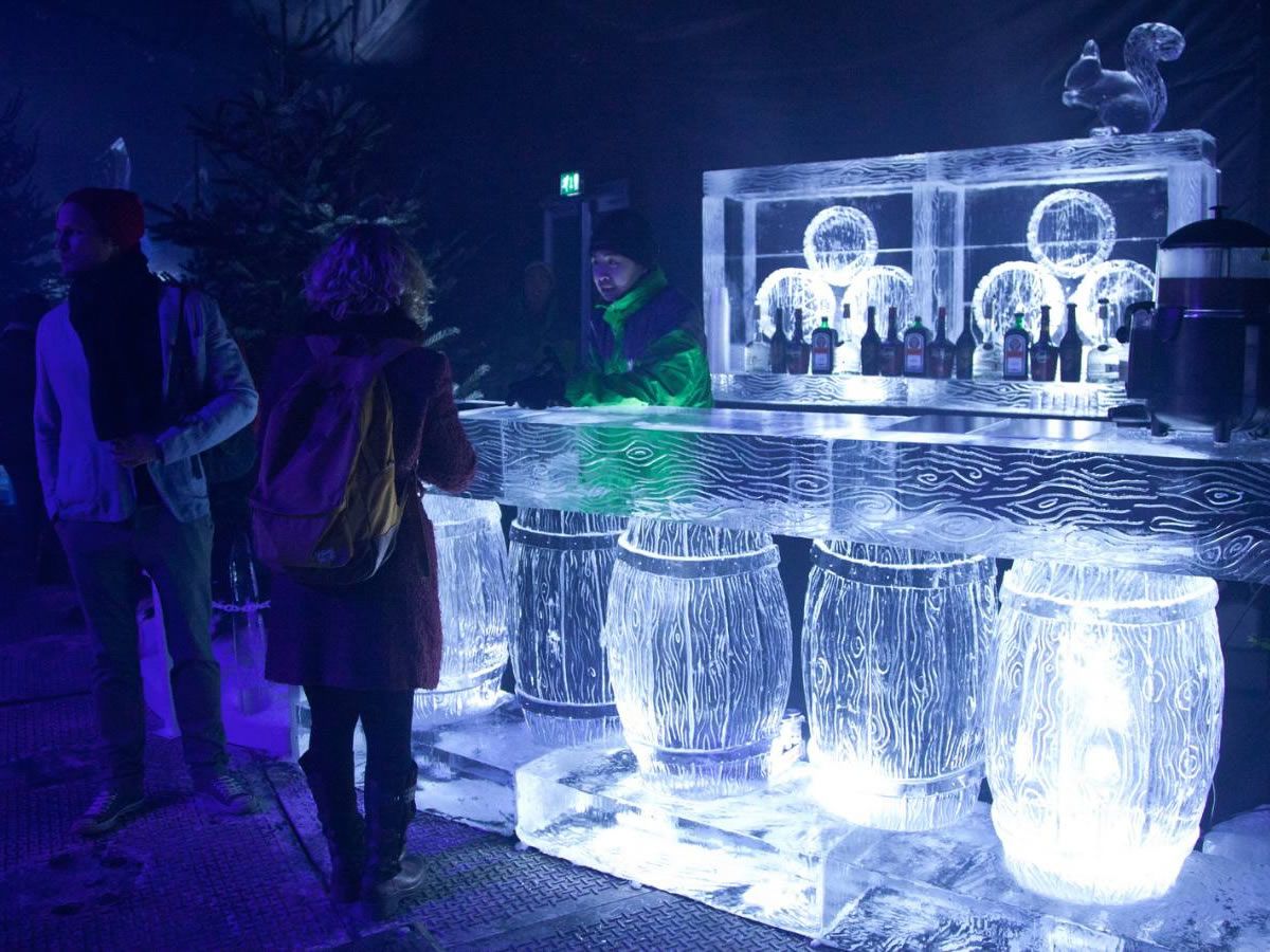 Edinburgh’s Christmas: The Polar Ice Bar