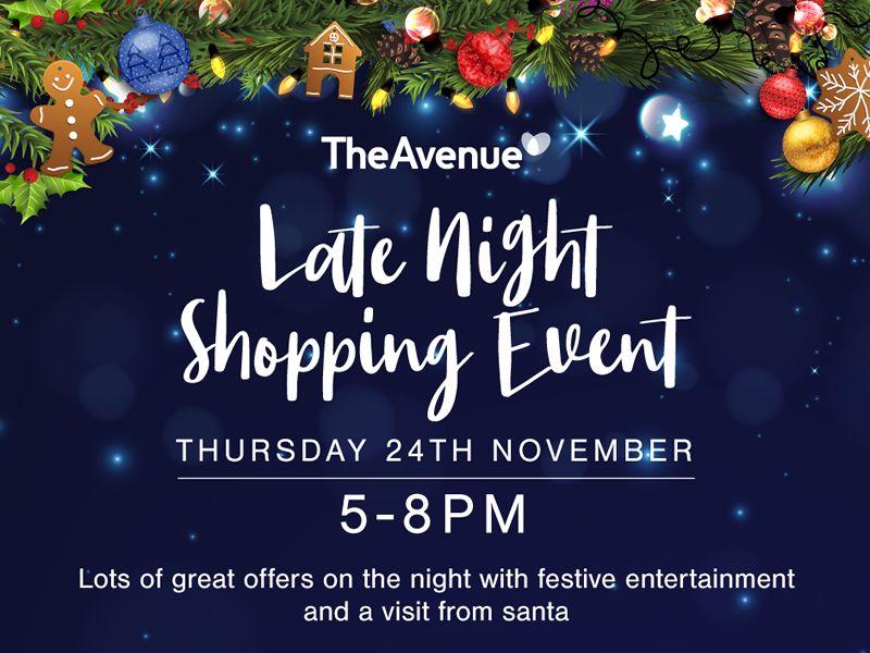 Late Night Shopping Event