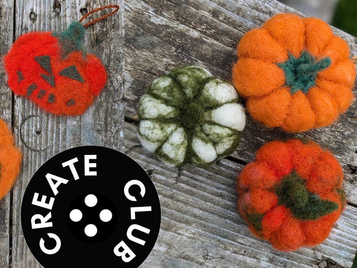 Kids & Teens Halloween Art & Craft Workshop - Introduction to Needle Felting - Callander