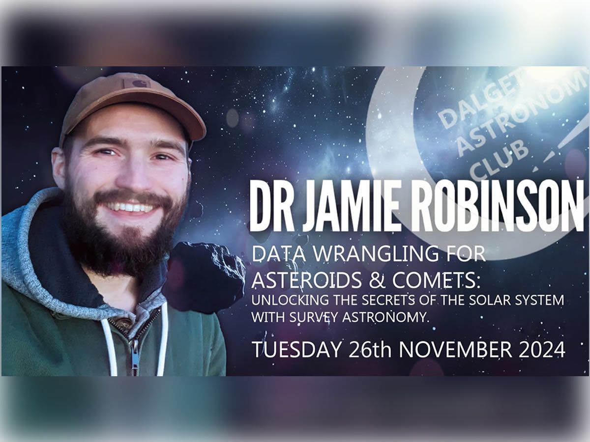 Dr Jamie Robinson - Data Wrangling For Asteroids & Comets