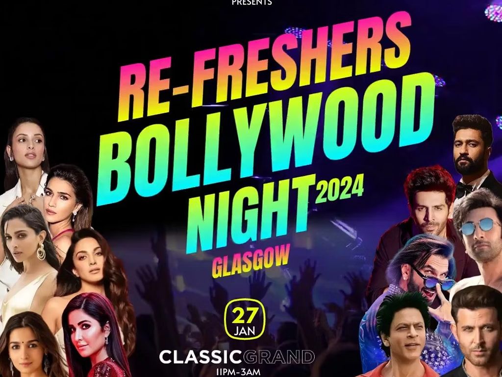 Re-Freshers Bollywood Night: Glasgow