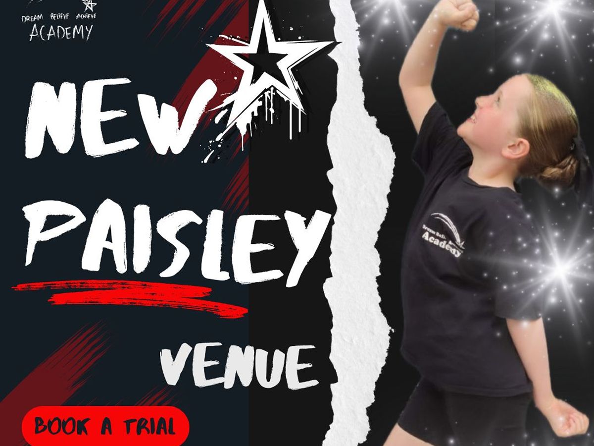 Dream Believe Achieve Academy NEW Paisley Venue