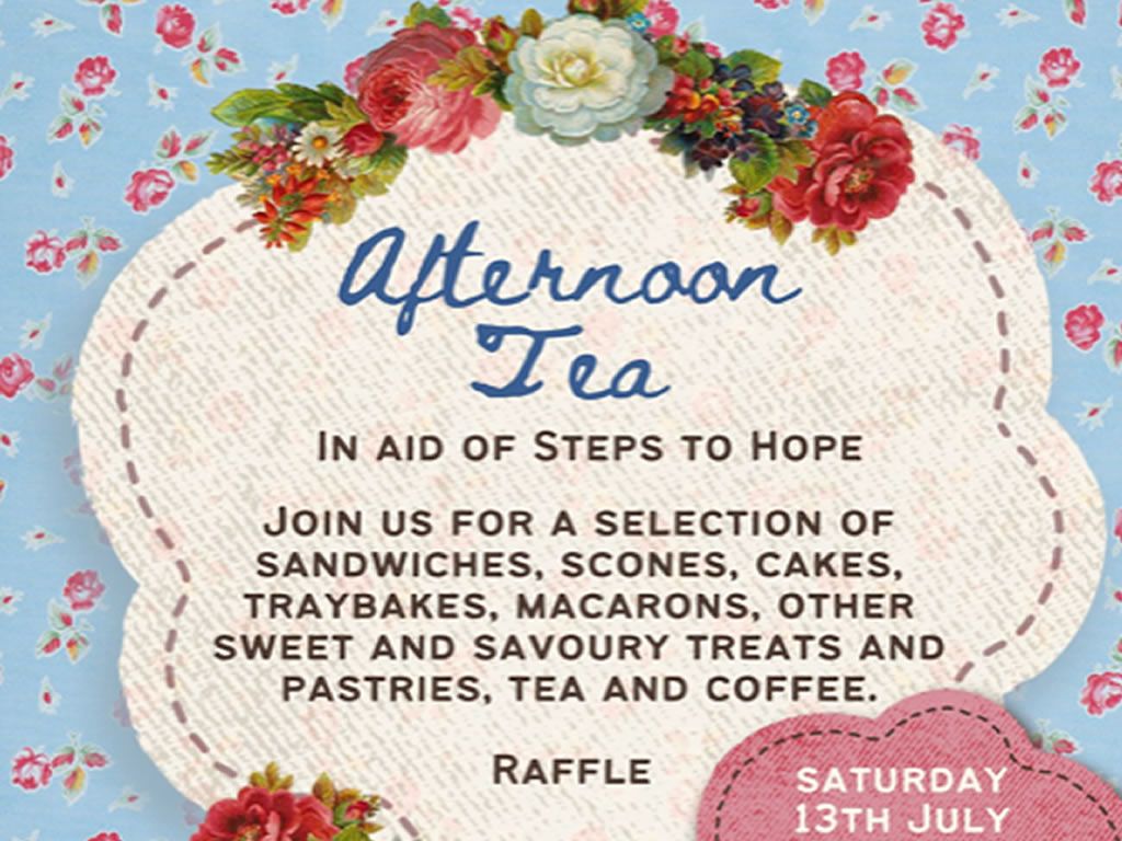 Charity Afternoon tea