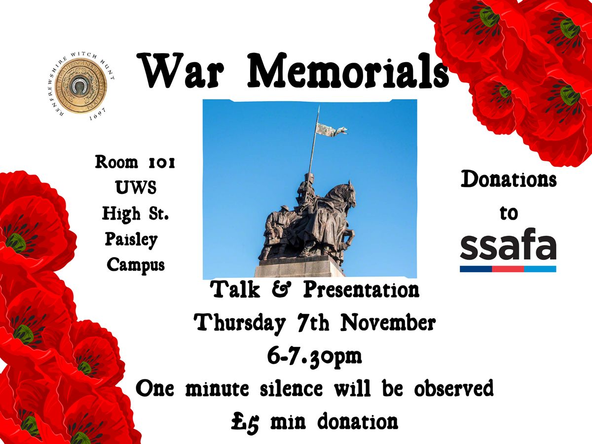 War Memorials Talk