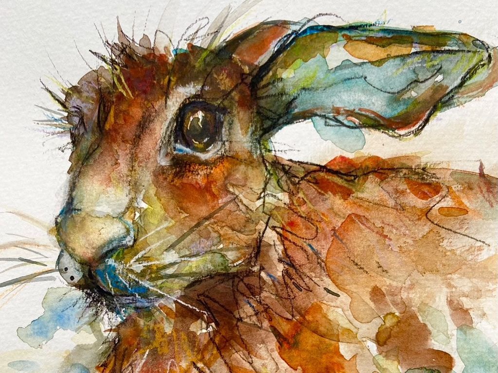 Sunday Adult Art Class Taster Session: Expressive Watercolour  Animal Portraits