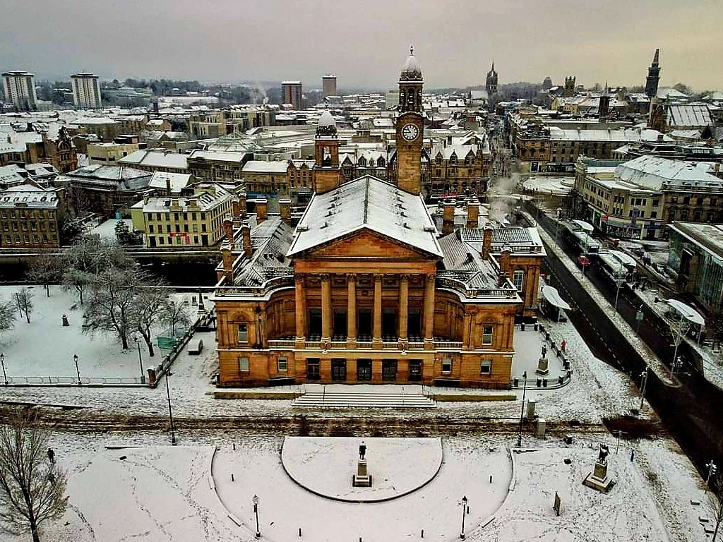 Paisley Heritage unveils monumental collaboration with town landmarks for 2024